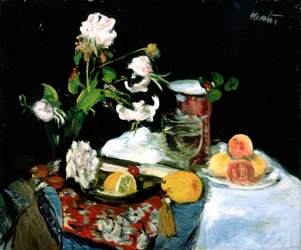 Stilleben, ca 1918 (olja på duk)