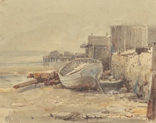 Strandat fartyg, c.1880