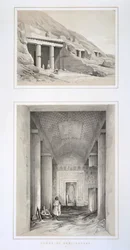 Beni-Hassans gravar, Egypten, 1800-talet