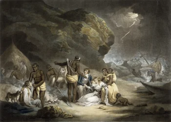 African Hospitality, indgraveret af John Raphael Smith, 1791 (mezzotint) sverige