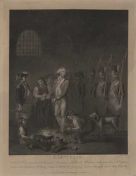 Lafayette i fängelset i Olomouc