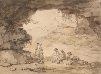 Bönder i en grotta