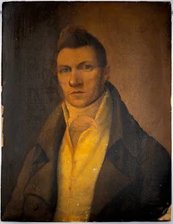 George Munger självporträtt