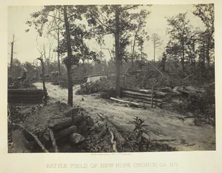 Battle Field of New Hope Church, GA, nr 1, 1866.
