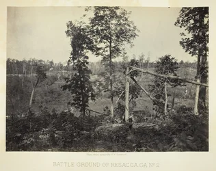 Battle Ground of Resacca, GA, nr 2, 1866.