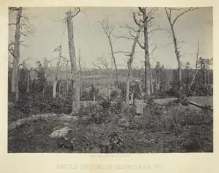 Battle Ground of Resacca, GA, nr 3, 1866.