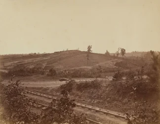 Slagfält i Atlanta,1864 (foto)