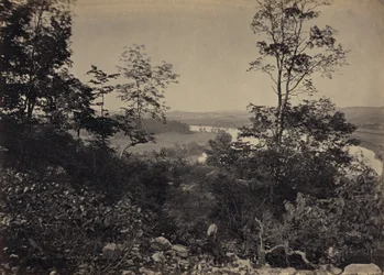 Chattanooga Valley från Lookout Mountain