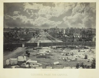 Columbia från Capitolium, 1866.