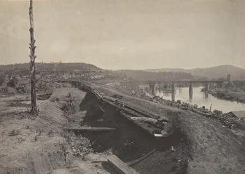 Försvar av Etawah-bron, 1860-talet.