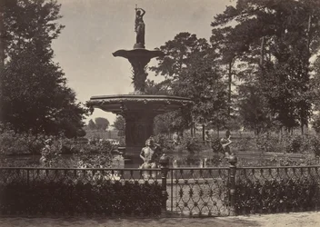 Fountain, Savannah, Georgia, 1860-talet.
