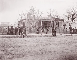 General Sherman eller Thomass högkvarter, Chattanooga, ca. 1864.