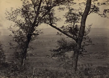 Orchard Knob från Mission Ridge