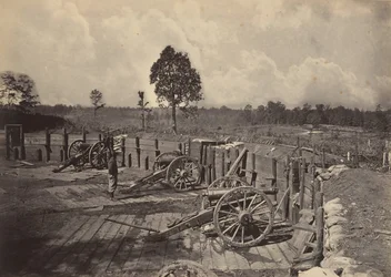 Rebell arbetar framför Atlanta, Georgia nr 2, 1860-talet.