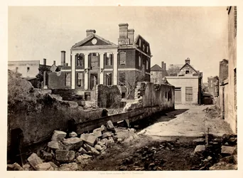 Ruinerna av Pinckney Mansion, Charleston S.C