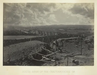 South Bank of the Chattahoochie, Ga., 1866.