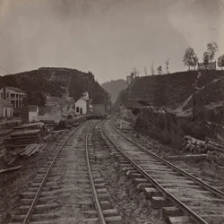 Allatoona-passet, vy mot norr, Georgia