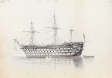 HMS "Trafalgar" i Grand Harbour, Malta