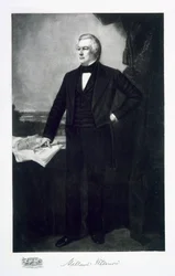 Millard Fillmore, USA:s 13:e president, pub. 1901 (fotogravyr)