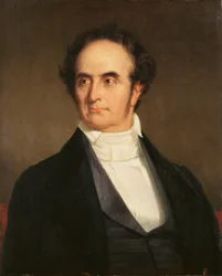 Porträtt av Daniel Webster, 1842