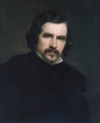 Porträtt av konstnären, 1851.