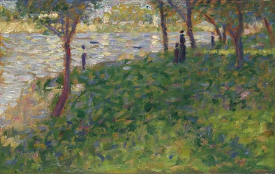 Studie för La Grande Jatte, 1884-1885