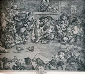 Tuppfäktningsarenan, c1840, 1917