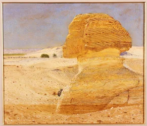 Den stora sfinxen i Gizeh, 1862