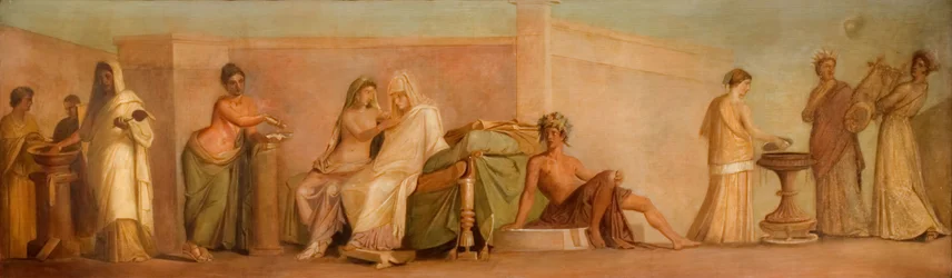 En kopia av Aldobrandini-äktenskapet, 1838.