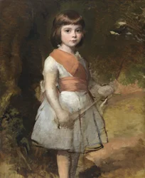 Konstnärens yngste son, John, 1861