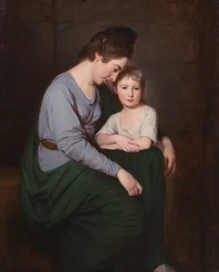 Ann Wilson med sin dotter Sybil