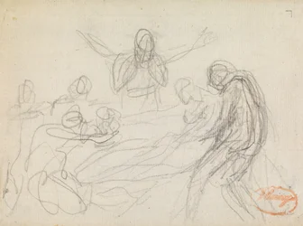 Studie i figurkomposition 11