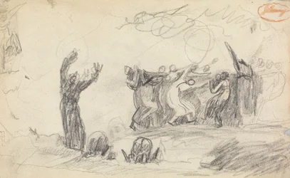 Studie i figurkomposition 12