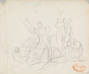 Studie i figurkomposition 14