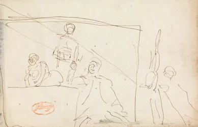 Studie i figurkomposition 18