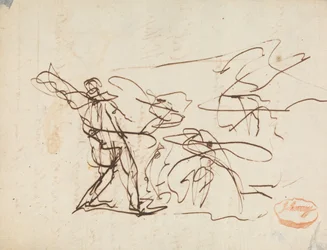 Figurkompositionsstudie 25