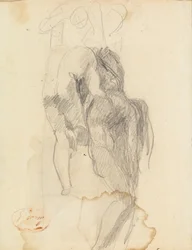 Figurkompositionsstudie 48