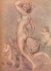 Lady Hamilton som hälsans gudinna, c1790, 1920.