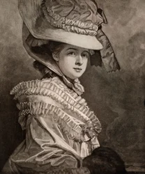 Miss Cumberland, sent 1700-tal, 1912.