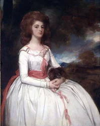 Porträtt av Mrs Moody