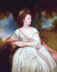 Porträtt av Mrs North