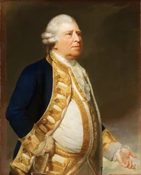 Porträtt av en flaggofficer, ca 1767 (oljemålning)