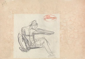 Sittande figur
