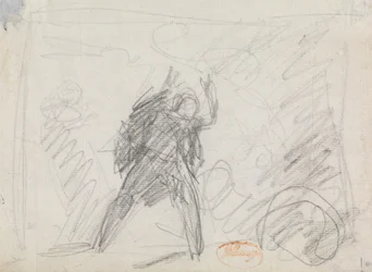 Studie av en stående figur