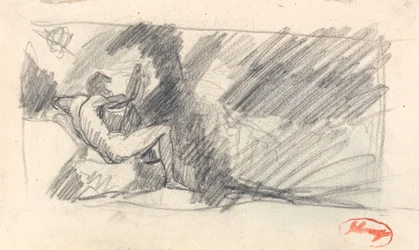 Studie av okänd figur