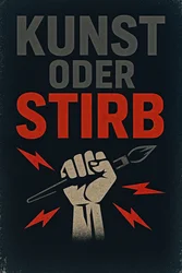 ART OR DIE-Tyskland, 2024 (akryl på duk)