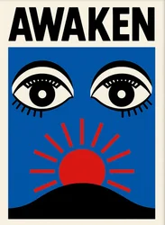 Awaken, 2025 (akryl på duk)