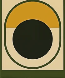 Black Sun Reversal, 2025 (akryl på duk)