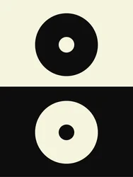 Bohemisk Yin och Yang, 21:a århundradet (illustration)