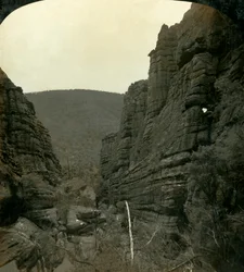 The Grand Canon [sic], Grampians, Victoria, Australien, 1908.